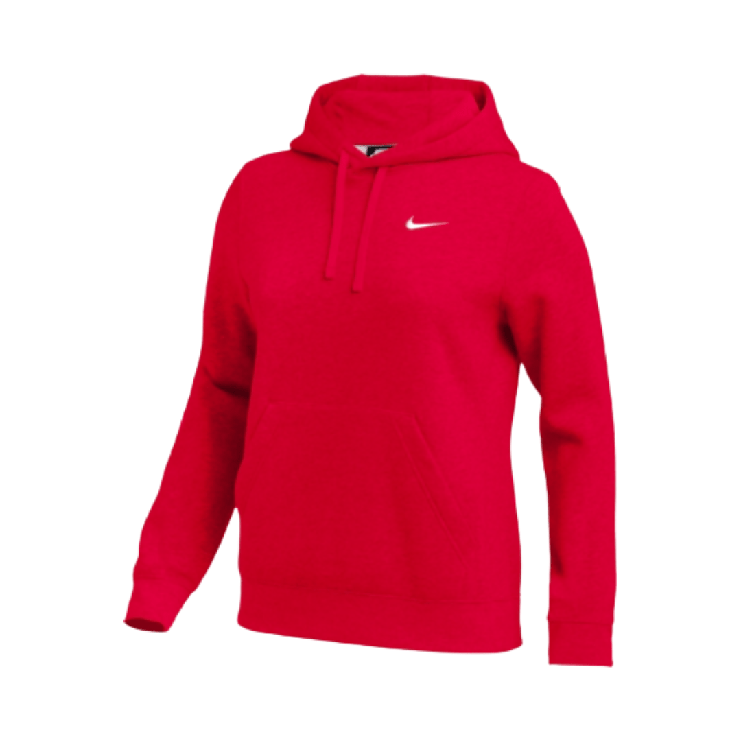Nike Women's Team Club Pullover Apparel Tops Red - 657 Lax.com