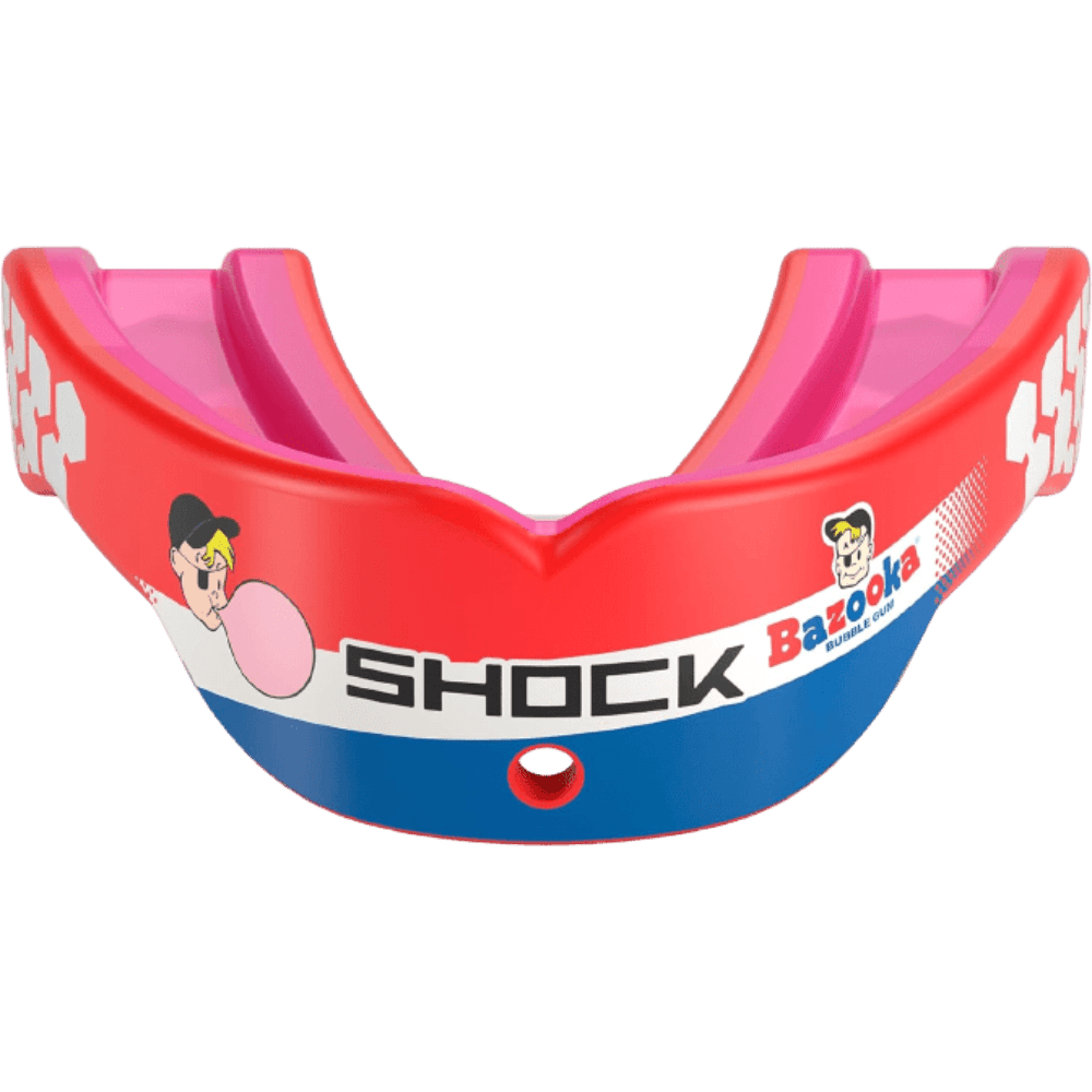 Shock Doctor Gel Max Power Flavor Fusion Mouthguard Mouthguard Cherry Lax.com