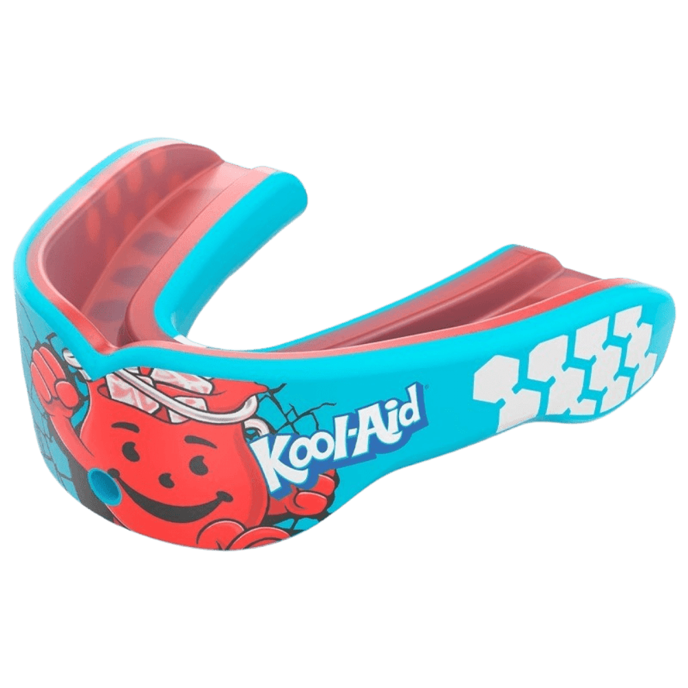 Shock Doctor Gel Max Power Flavor Fusion Mouthguard Mouthguard Tropical Punch Lax.com