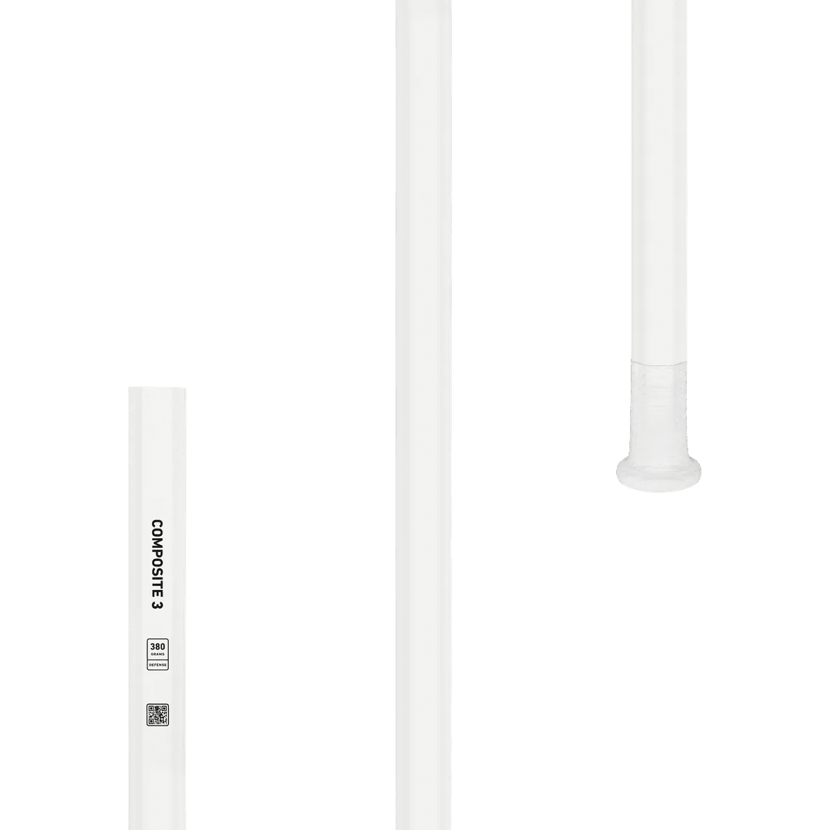StringKing Composite 3 Lacrosse Shaft Men's Shaft White Lax.com