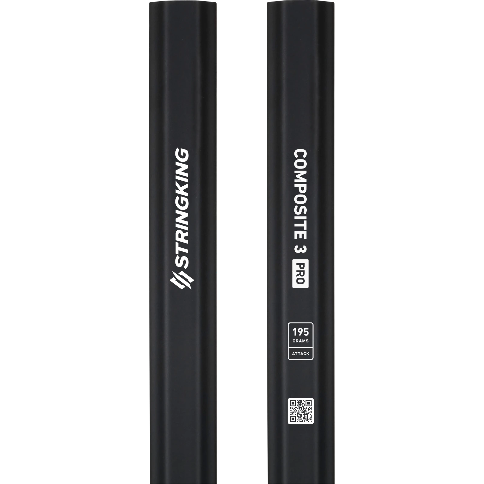 StringKing Composite 3 Pro Lacrosse Shaft Men's Shaft Black Lax.com