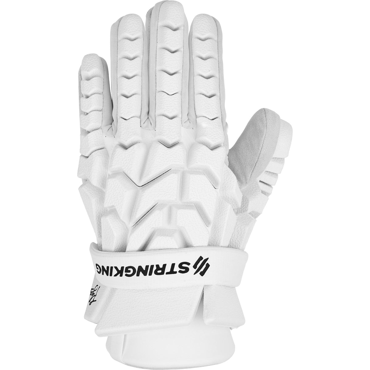 StringKing Flyer 1 Lacrosse Gloves Men's Gloves White Lax.com