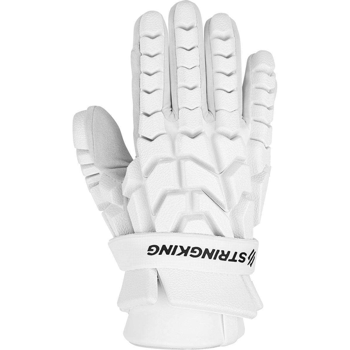 StringKing Flyer 1 Lacrosse Gloves Men's Gloves White Lax.com
