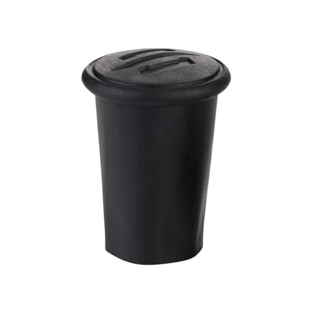 StringKing Lacrosse Butt End End Cap Black Lax.com