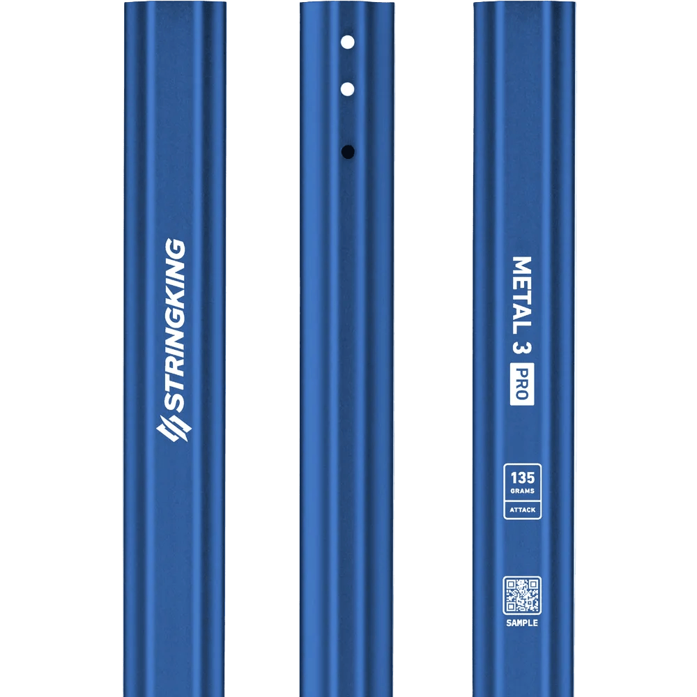 StringKing Metal 3 Pro Lacrosse Shaft Men's Shaft Royal Blue Lax.com