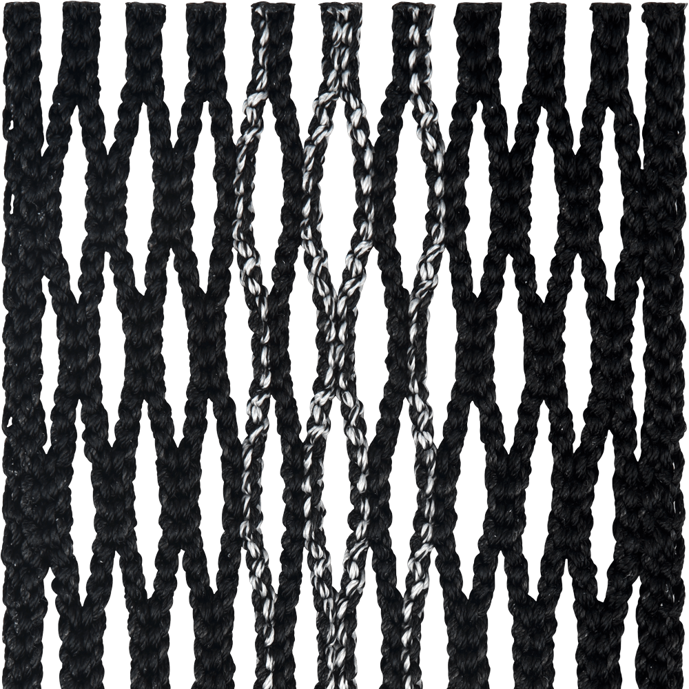 StringKing Type 5X Mesh Men's Stringing Supplies Black/White Tracer Lax.com