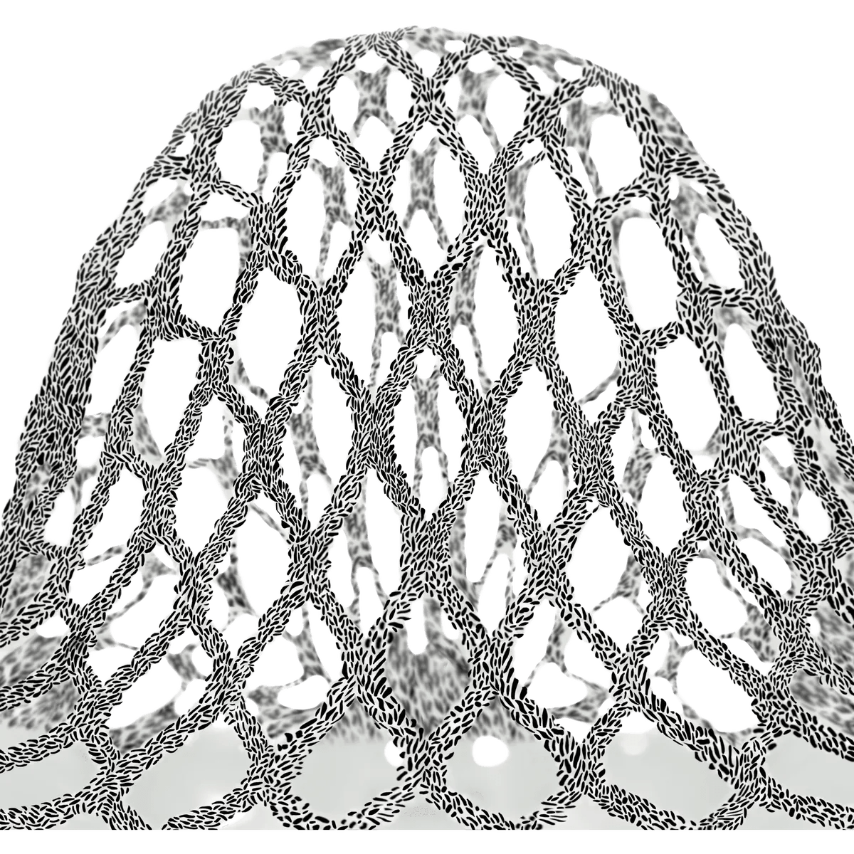 StringKing Type 5X Mesh Men's Stringing Supplies Heather Grey Lax.com