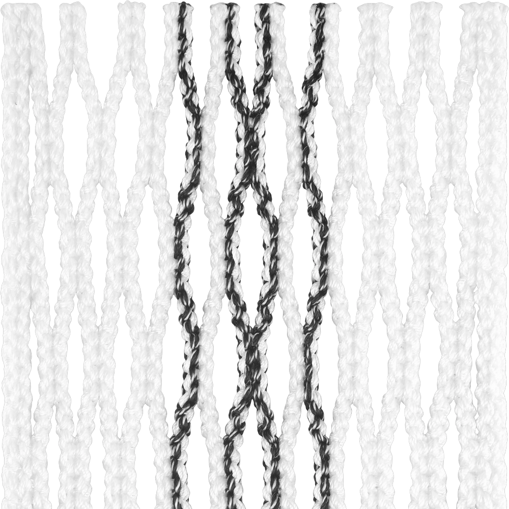 StringKing Type 5X Mesh Men's Stringing Supplies White/Black Tracer Lax.com