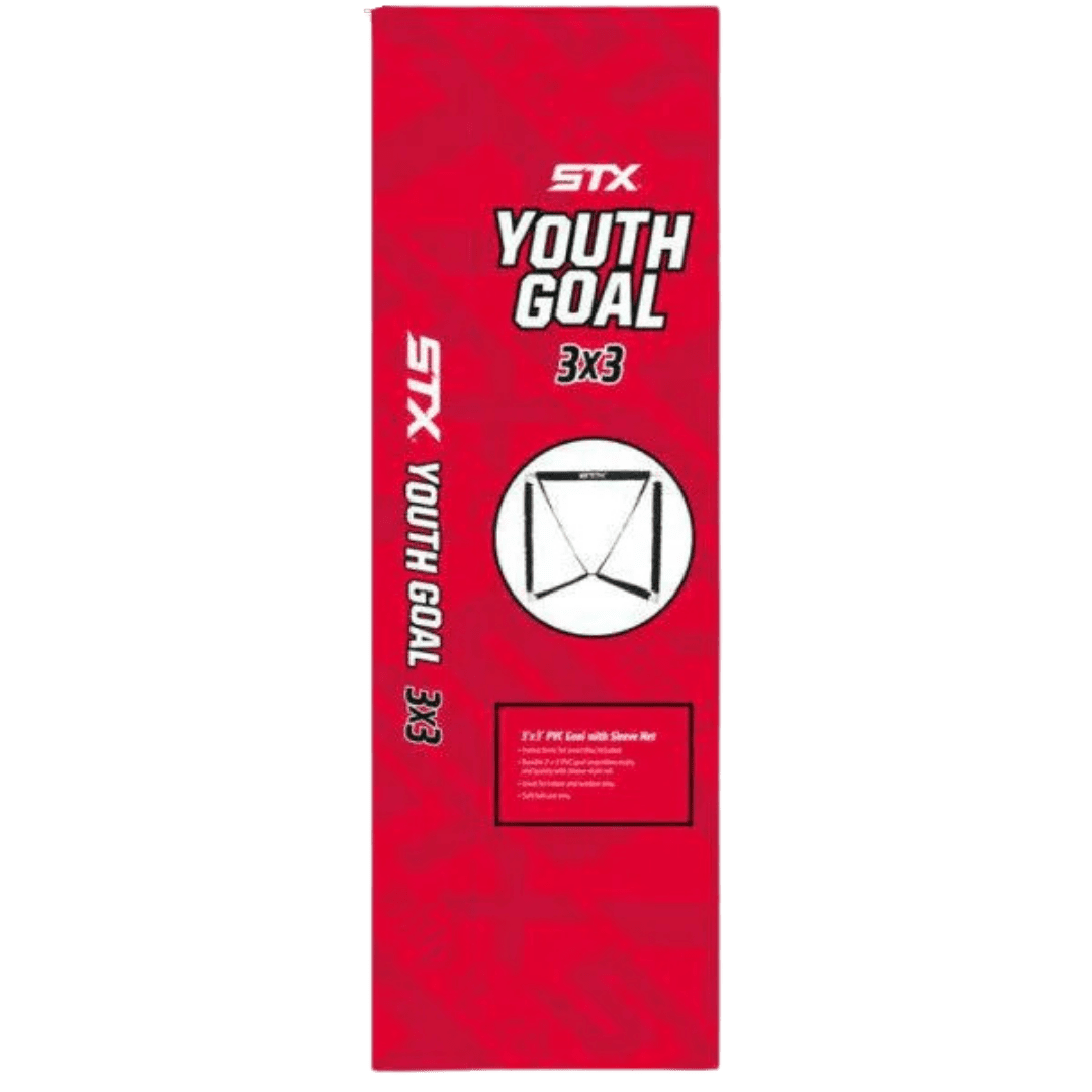 STX 3x3 Mini Stick Goal Fiddle Stick White Lax.com