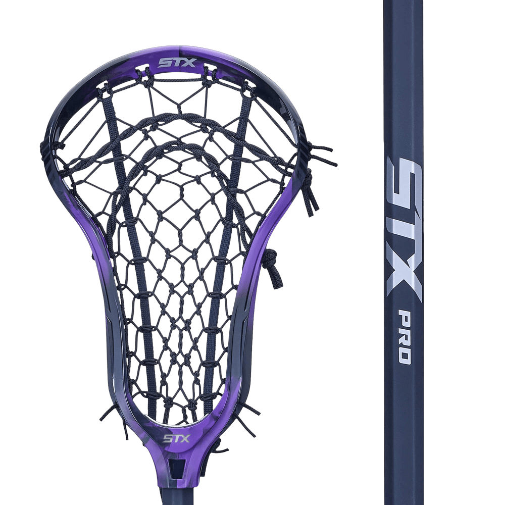 STX Aria Pro - D Complete Stick Women's Complete Sticks LE Black/Purple Marble Lax.com