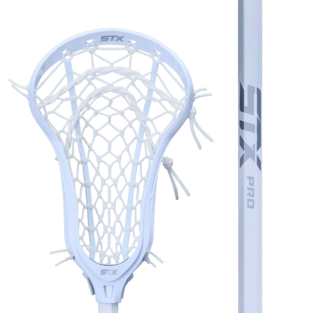 STX Aria Pro - D Complete Stick Women's Complete Sticks White/White Lax.com
