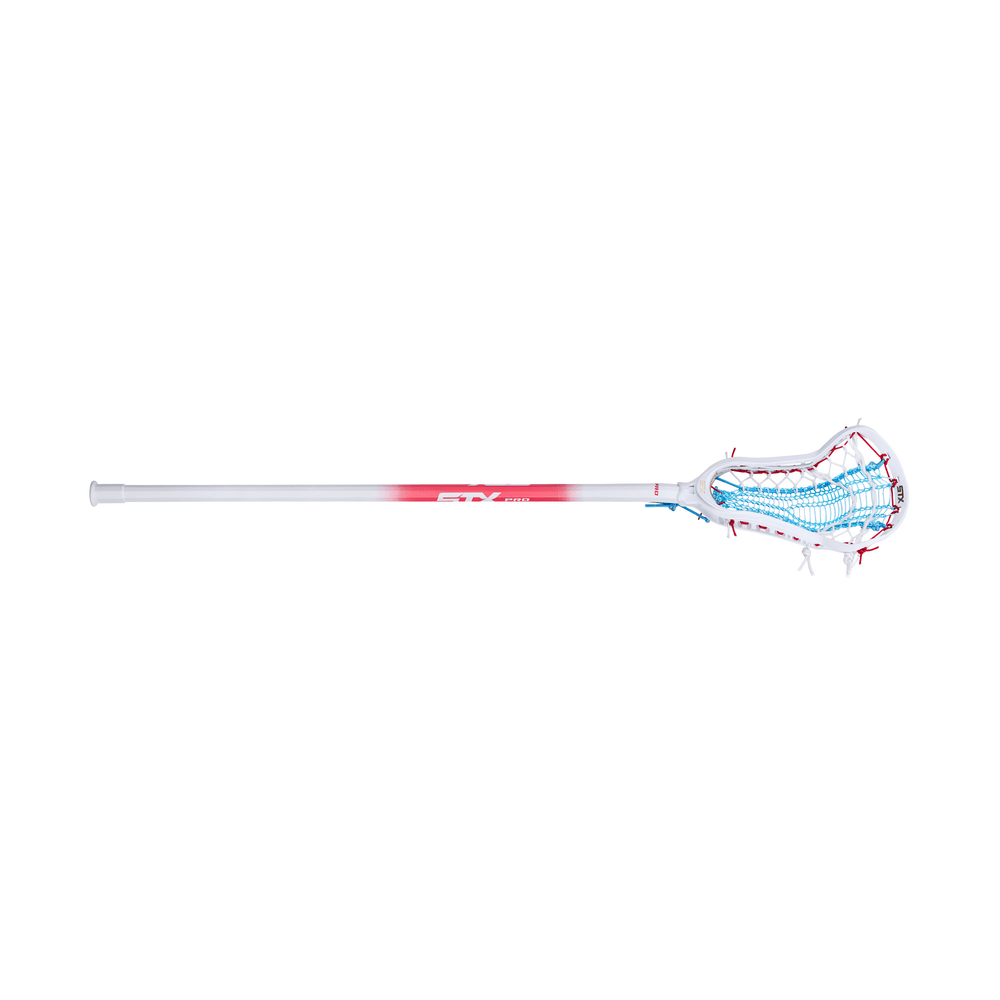 STX Aria Pro Valkyrie Complete Stick Women's Complete Sticks LE Red/White/Blue Lax.com