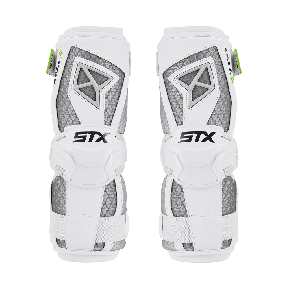 STX Cell VII Arm Guard Men's Arm Protection White Lax.com