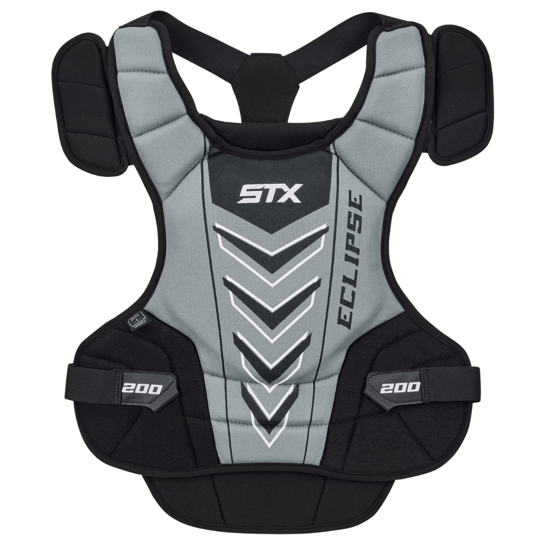 STX Eclipse 200 Chest Protector Chest Protector Black Lax.com