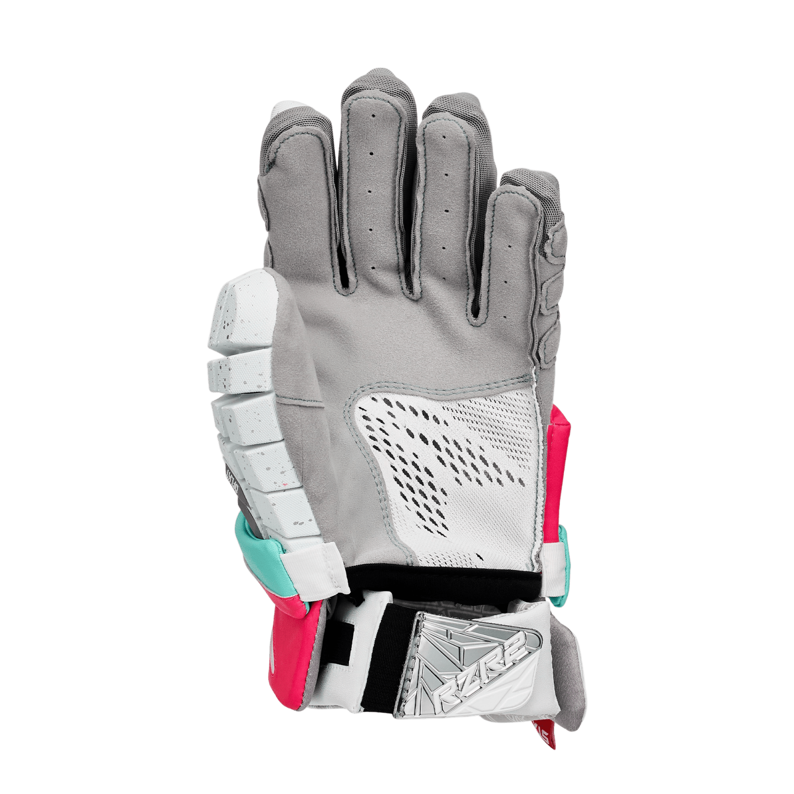 STX RZR2 Lacrosse Gloves Men's Gloves Black/Gold Lax.com