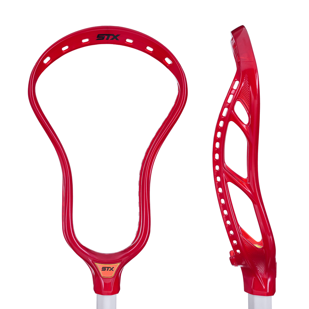 STX Stallion Prism Lacrosse Head Men's Head LE Red Burst Lax.com