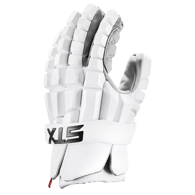 STX Surgeon LZR Lacrosse Glove Men's Gloves White Lax.com