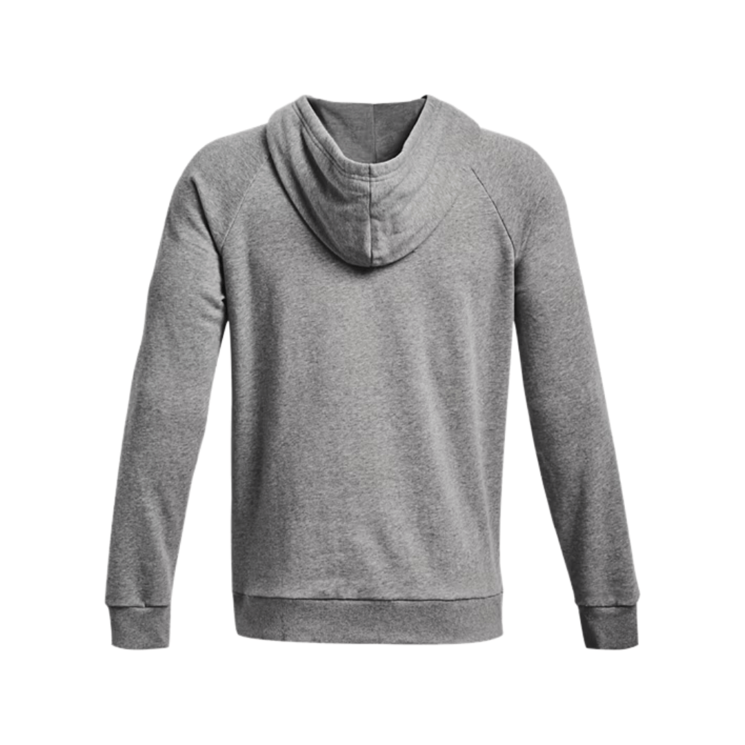 UA Rival Fleece Hoodie Apparel Tops True Gray Heather - 025 Lax.com