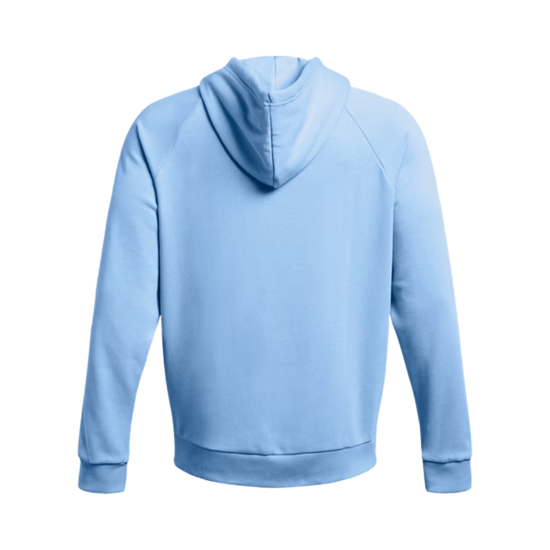 UA Rival Fleece Hoodie Apparel Tops Carolina Blue - 475 Lax.com