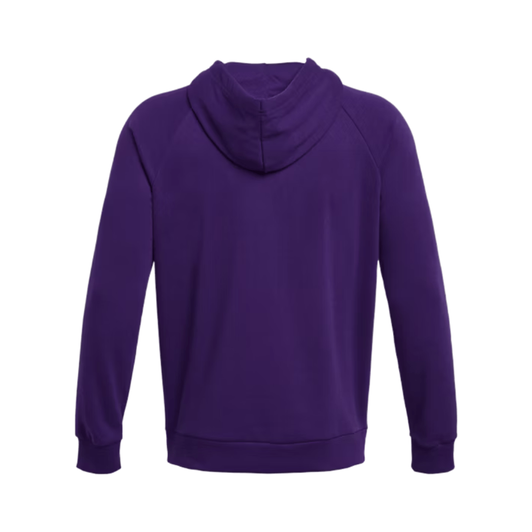 UA Rival Fleece Hoodie Apparel Tops Purple - 500 Lax.com
