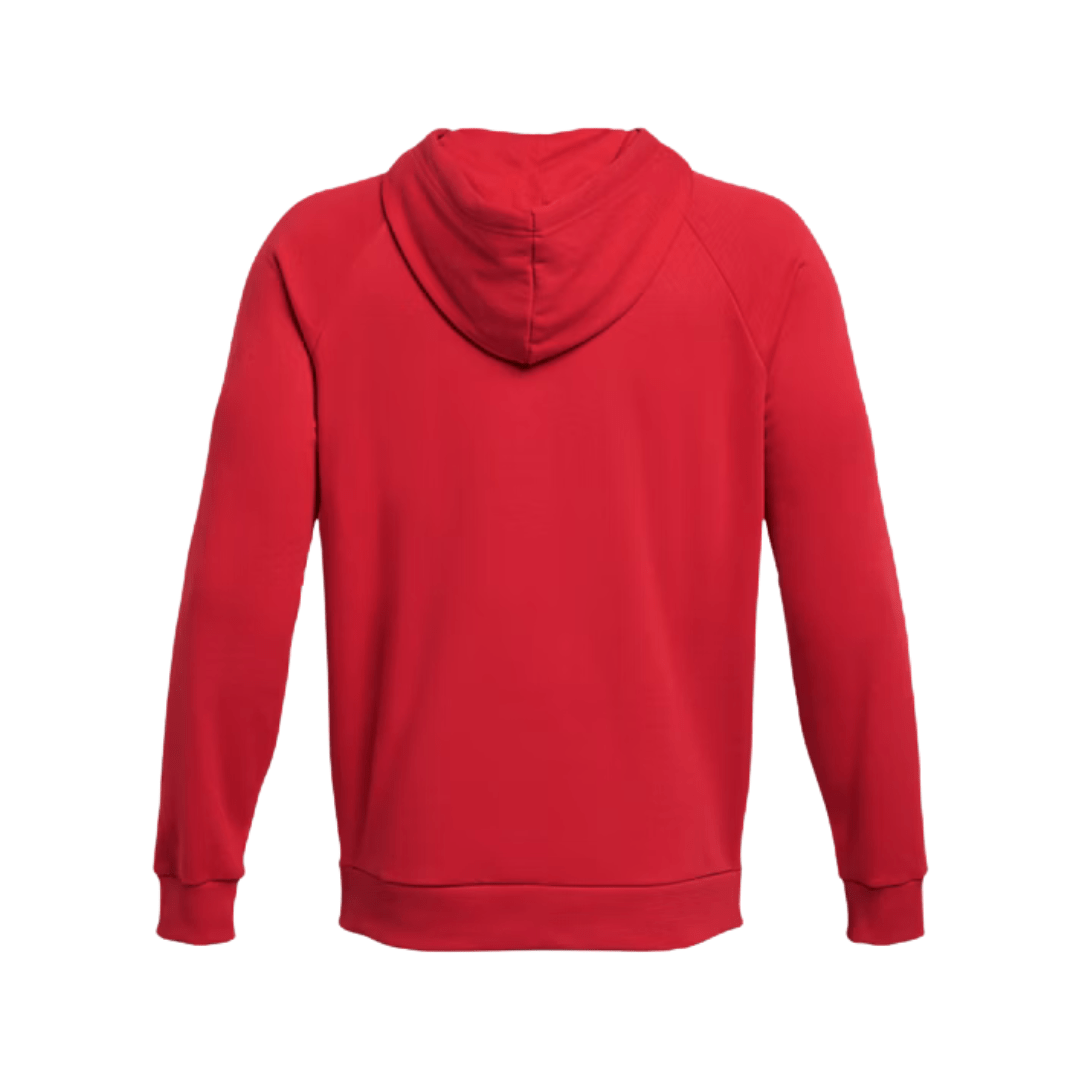 UA Rival Fleece Hoodie Apparel Tops Red - 601 Lax.com