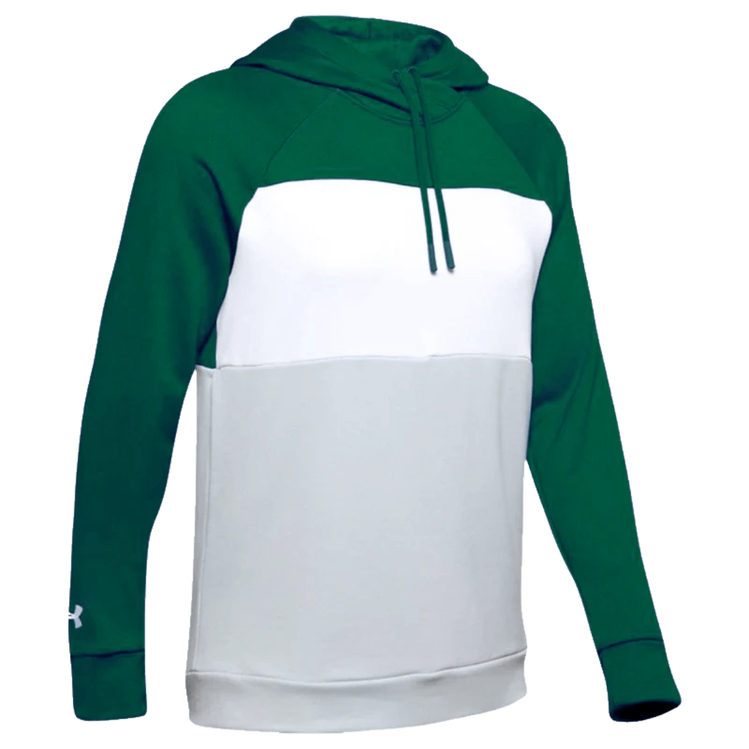 UA Women's Qualifier Blocked Hoodie Apparel Tops Green - 301 Lax.com