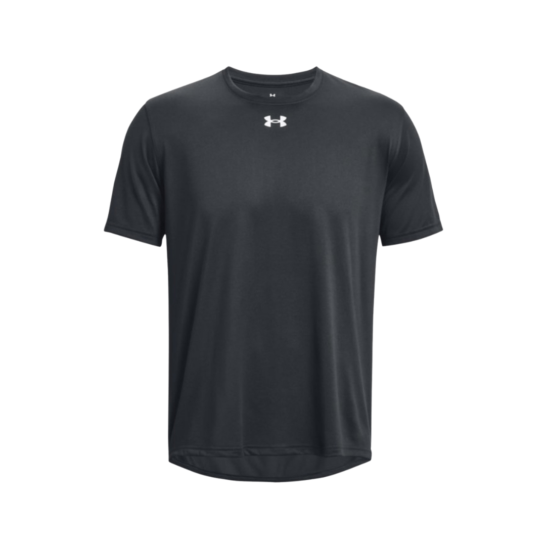UA Youth Team Tech SS T-Shirt Apparel Tops Stealth Grey - 008 Lax.com