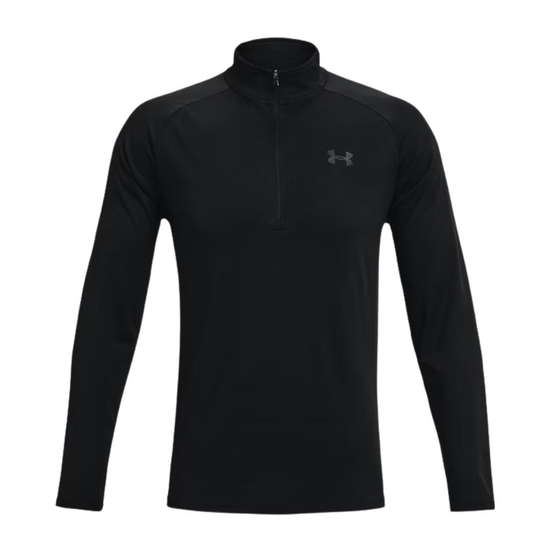 Under Armour Men's Tech 2.0 HZ Apparel Tops Black - 001 Lax.com
