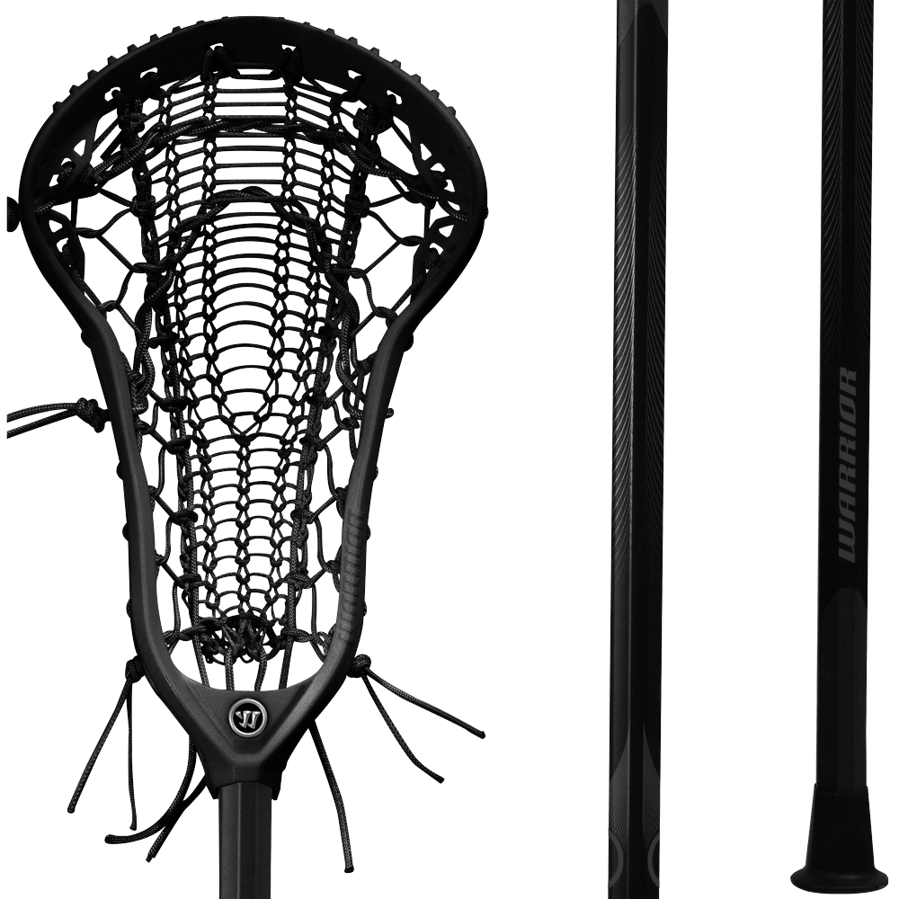 Warrior Anthem Pro Complete Stick Women's Complete Sticks Black/Black Lax.com