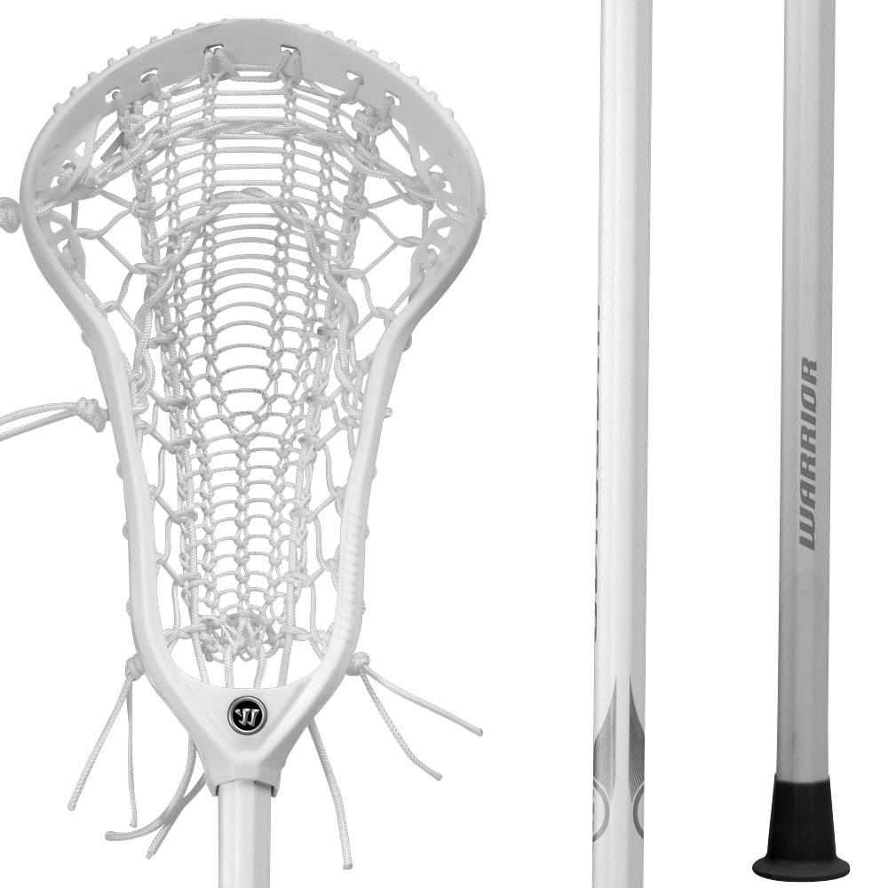 Warrior Anthem Pro Complete Stick Women's Complete Sticks White/White Lax.com
