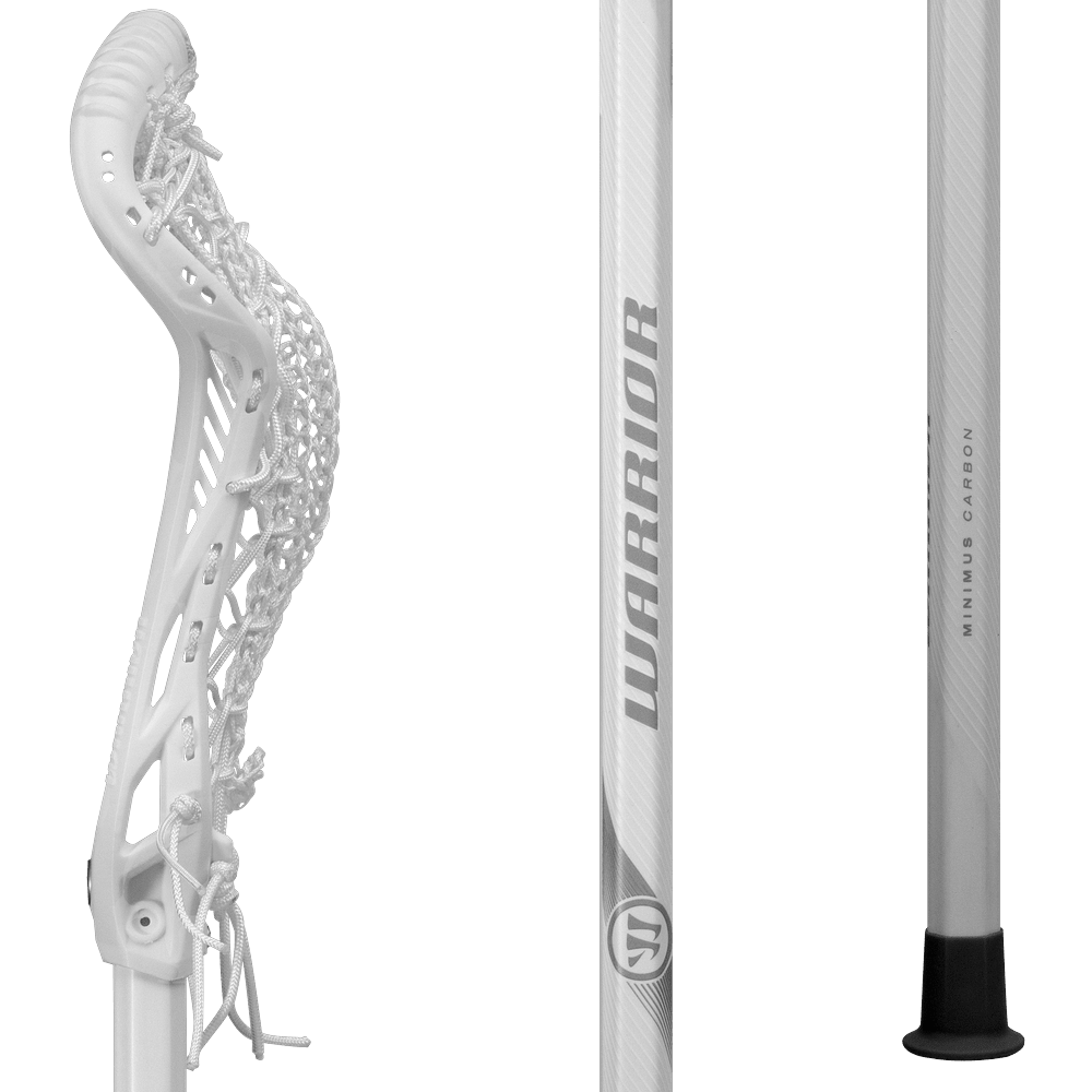 Warrior Anthem Pro Complete Stick Women's Complete Sticks White/White Lax.com