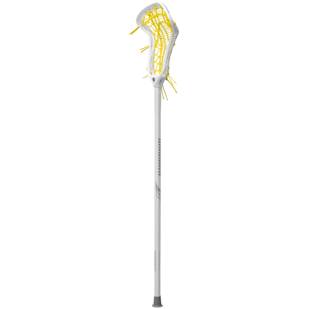 Warrior Anthem Pro Complete Stick Women's Complete Sticks White/Yellow Lax.com