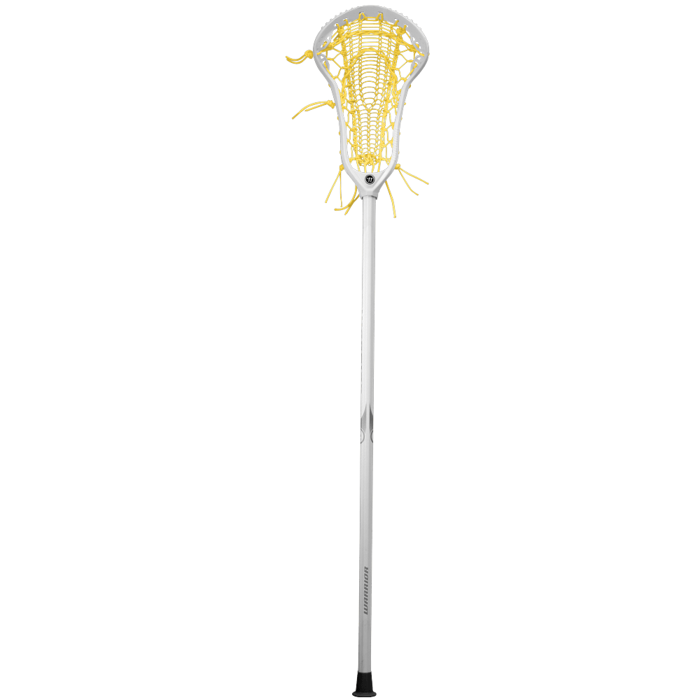 Warrior Anthem Pro Complete Stick Women's Complete Sticks White/Yellow Lax.com