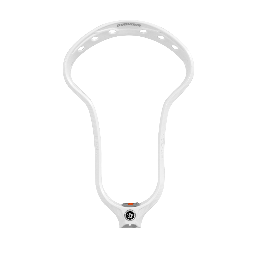 Warrior Burn Formula Lacrosse Head Men's Head White Lax.com