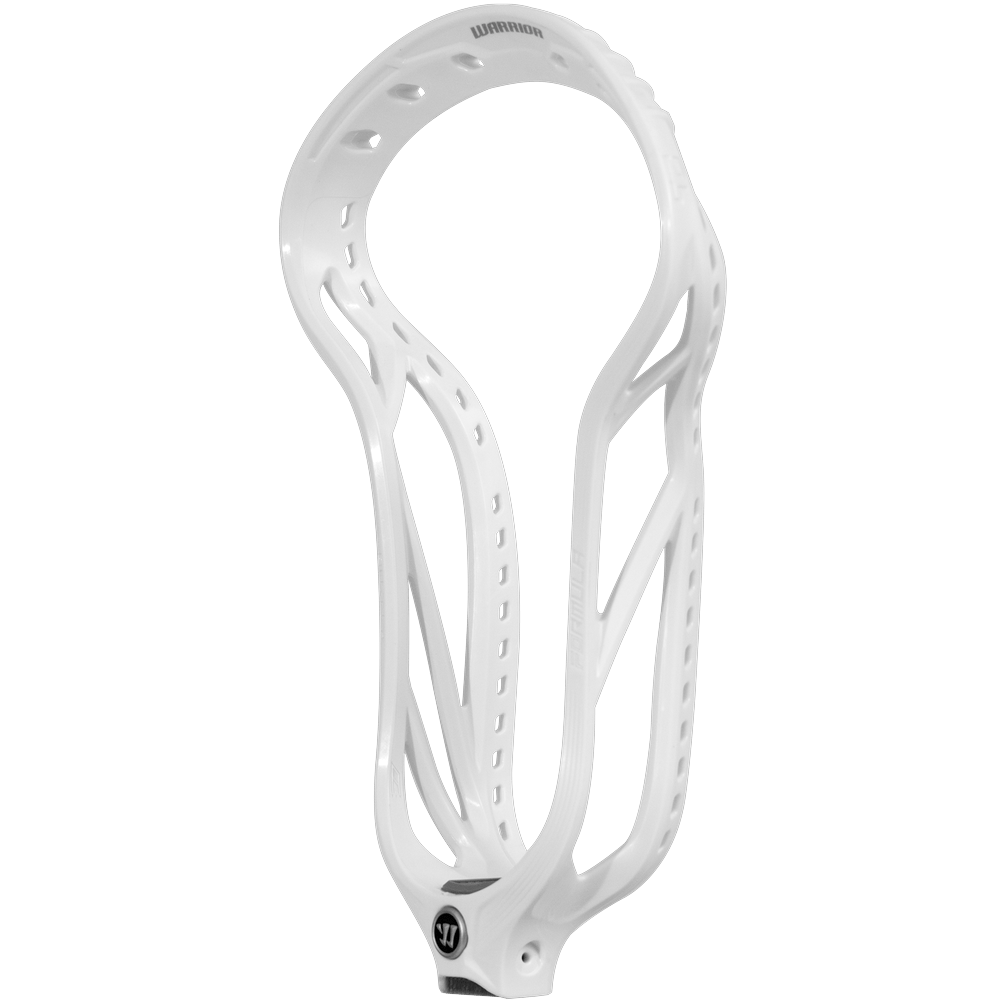 Warrior Burn Formula Lacrosse Head Men's Head White Lax.com