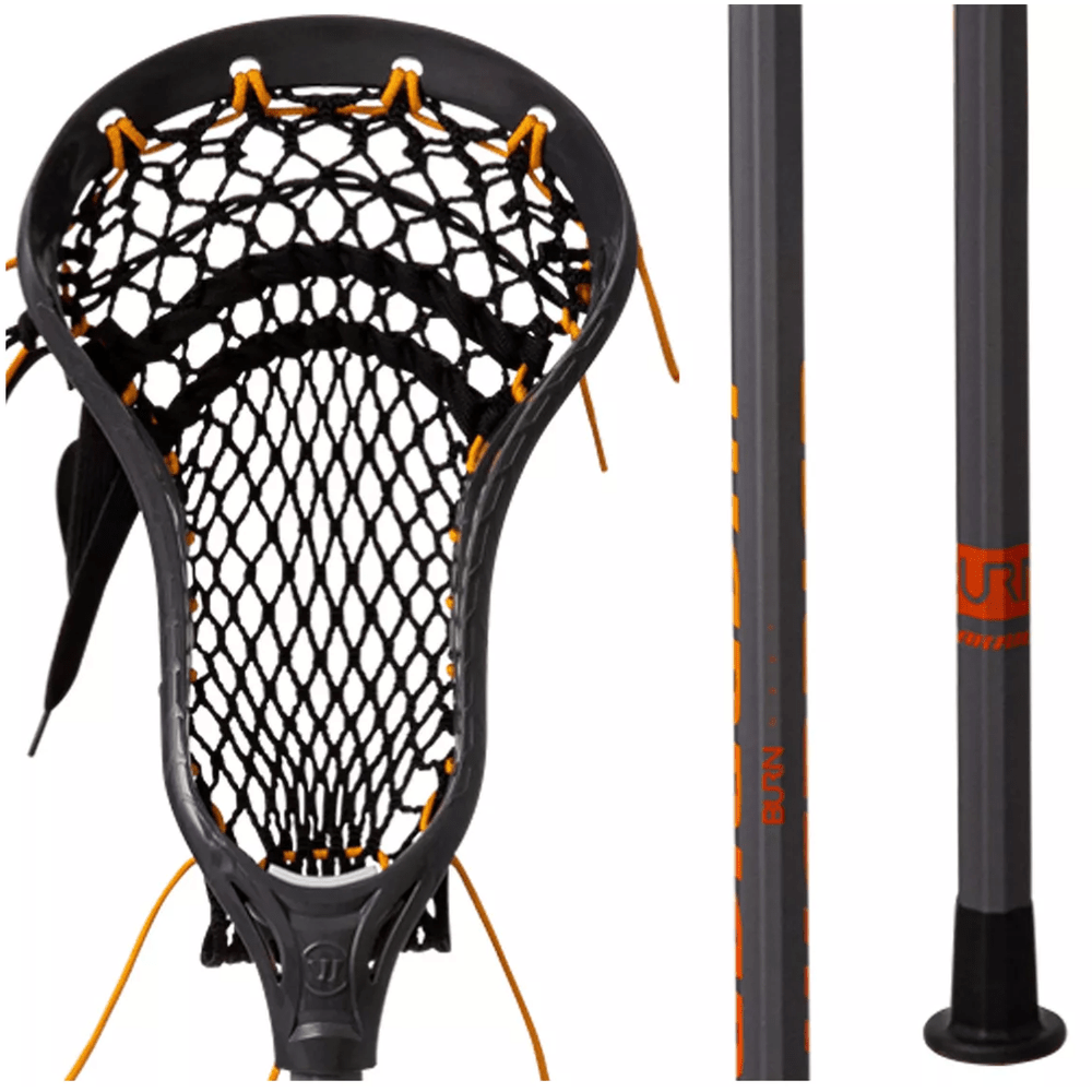 Warrior Burn Next 2023 Complete Stick Men's Complete Sticks Black Lax.com