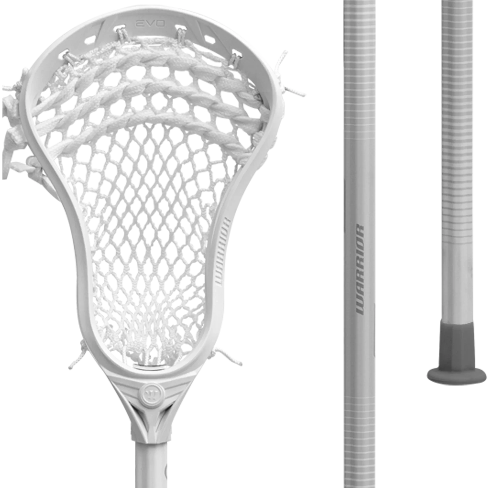 Warrior Evo Attack Complete Stick 2025 Men's Complete Sticks White Lax.com