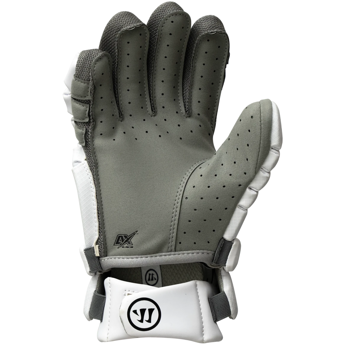Warrior Evo Lacrosse Gloves Men's Gloves White Lax.com