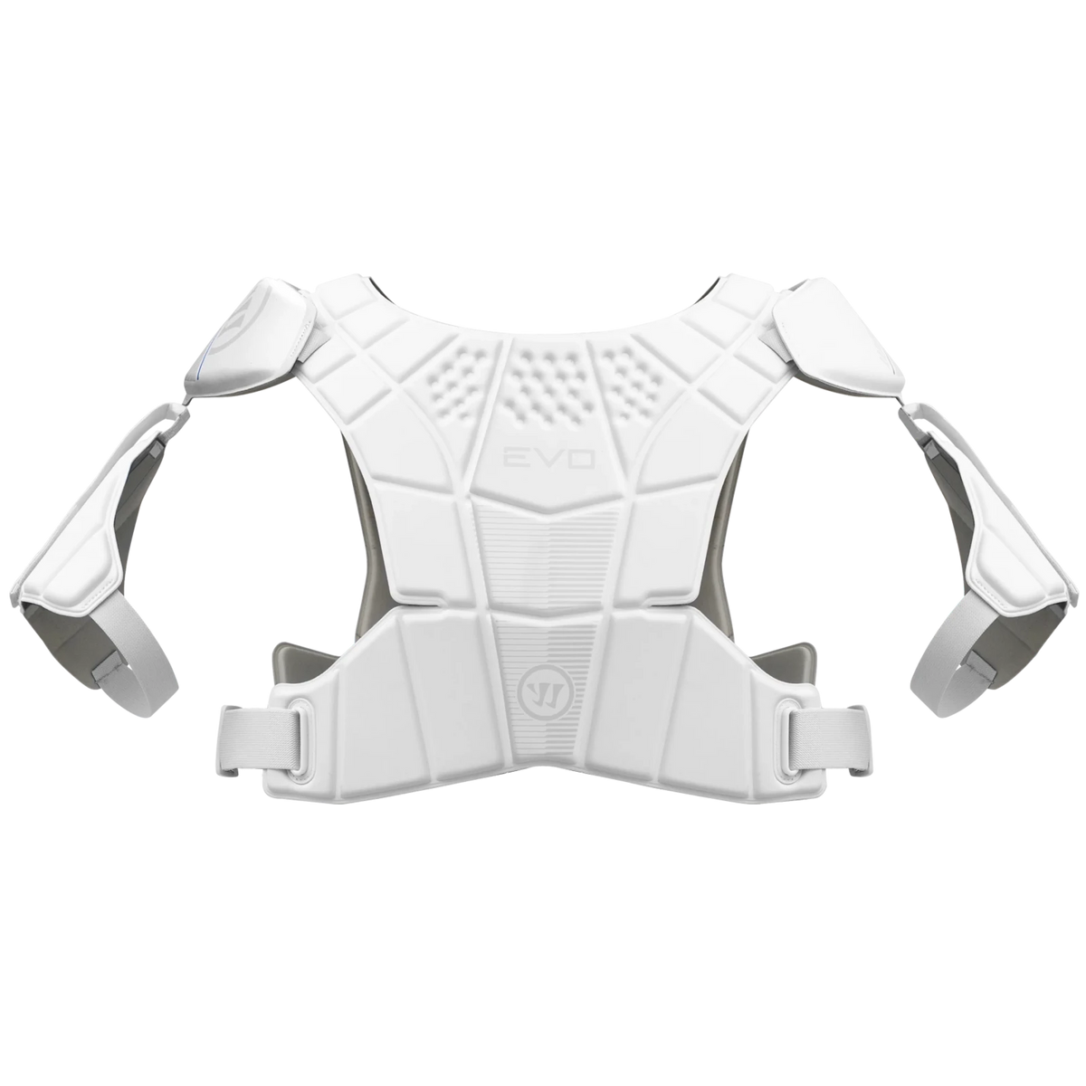 Warrior Evo Lacrosse Shoulder Pad Shoulder Pads White Lax.com
