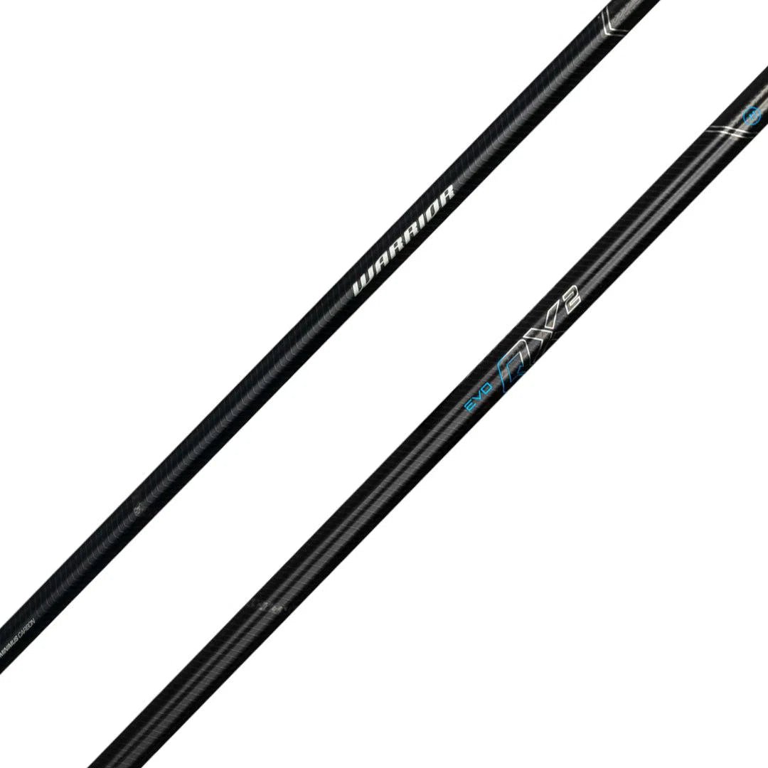 Warrior Evo QX2 Carbon Defense Lacrosse Shaft Men's Shaft Black Lax.com