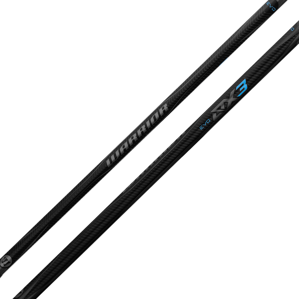 Warrior Evo QX3 Attack Lacrosse Shaft Men's Shaft Black Lax.com
