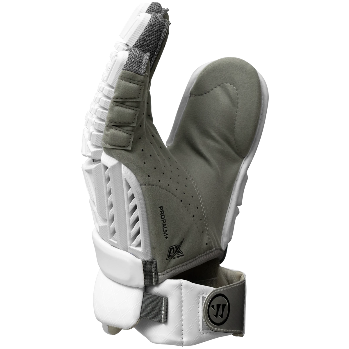 Warrior Evo V Goalie Gloves Men's Gloves White Lax.com