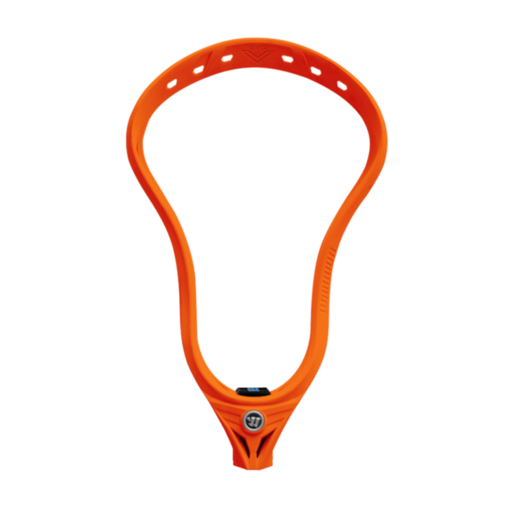Warrior Evo V Lacrosse Head Men's Head LE Vibrant Orange Lax.com