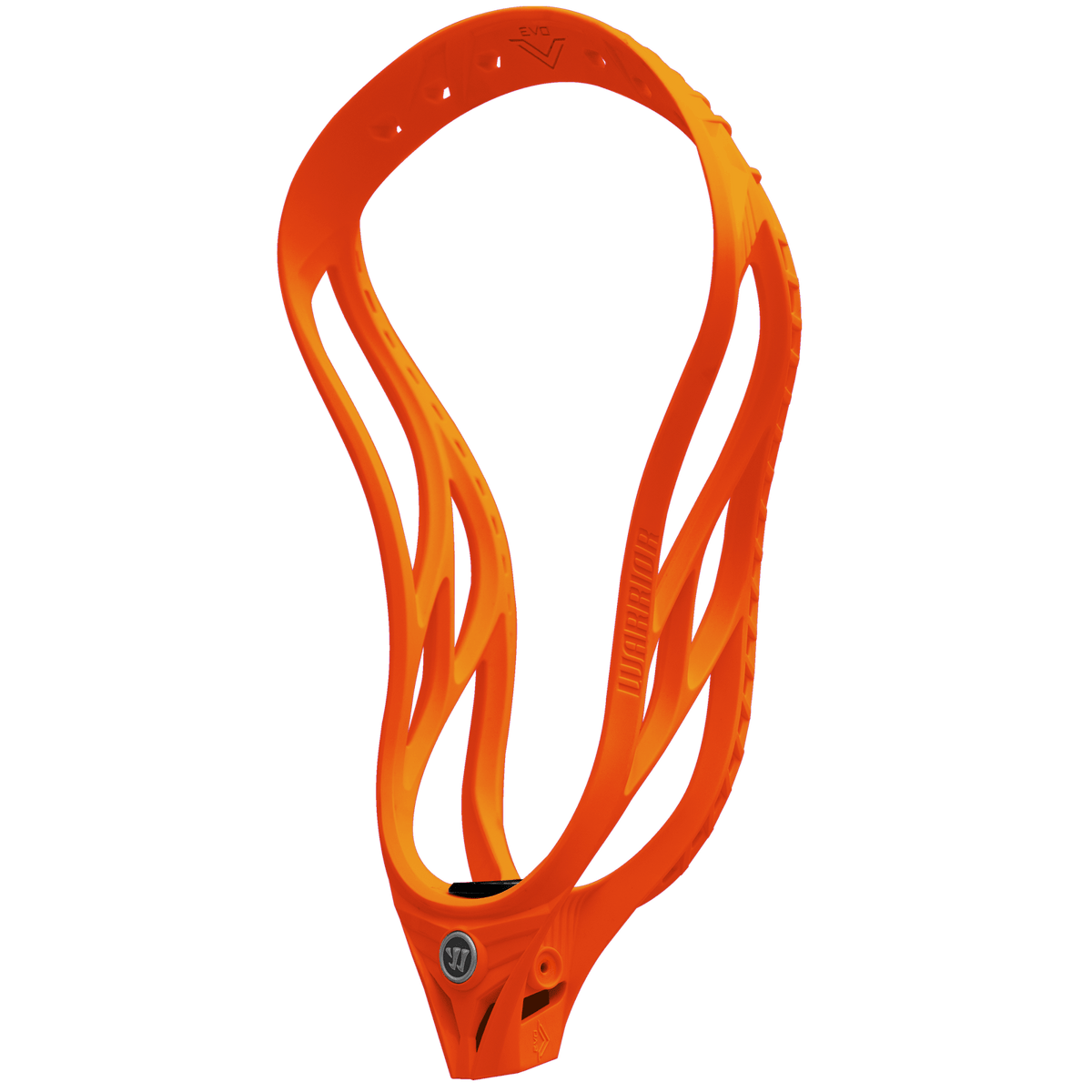 Warrior Evo V Lacrosse Head Men's Head LE Vibrant Orange Lax.com