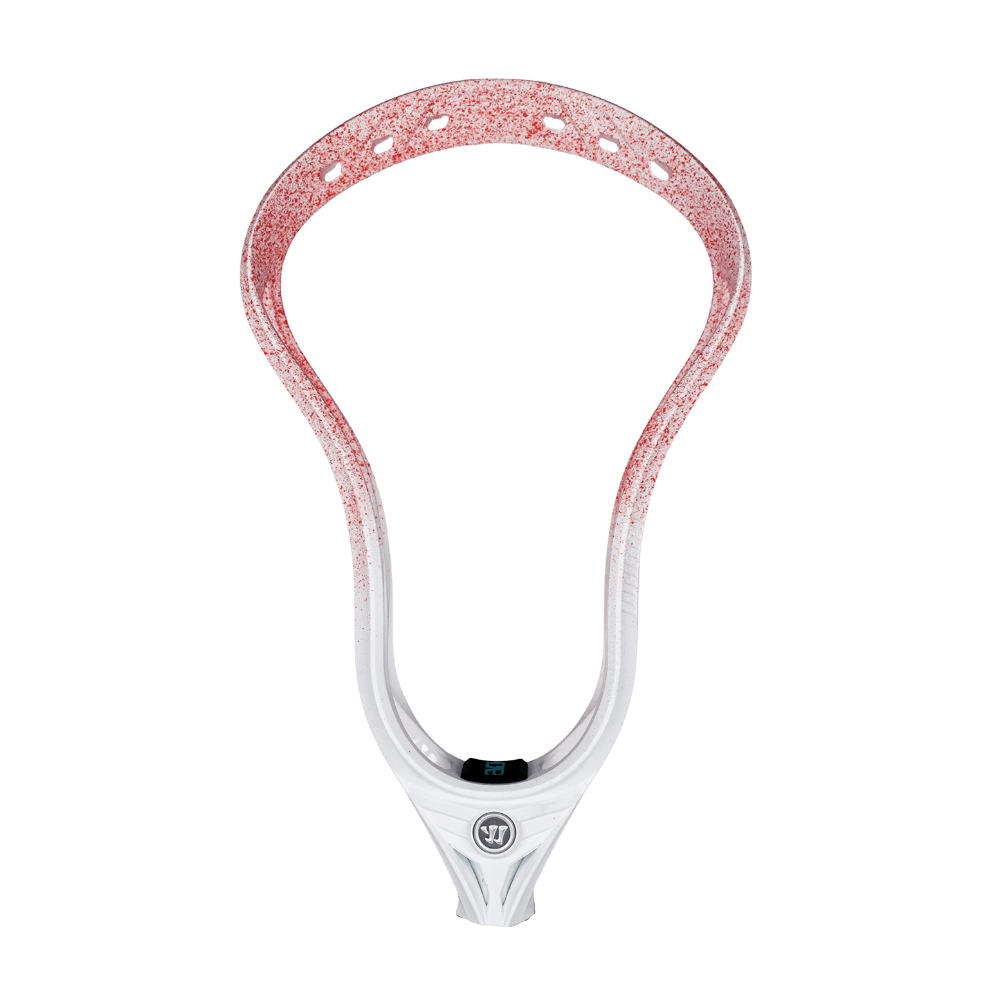 Warrior Evo V Lacrosse Head Men's Head Red Splatter Fade Lax.com