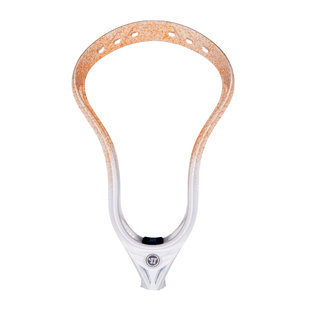 Warrior Evo V Lacrosse Head Men's Head Satin Light Orange Lax.com