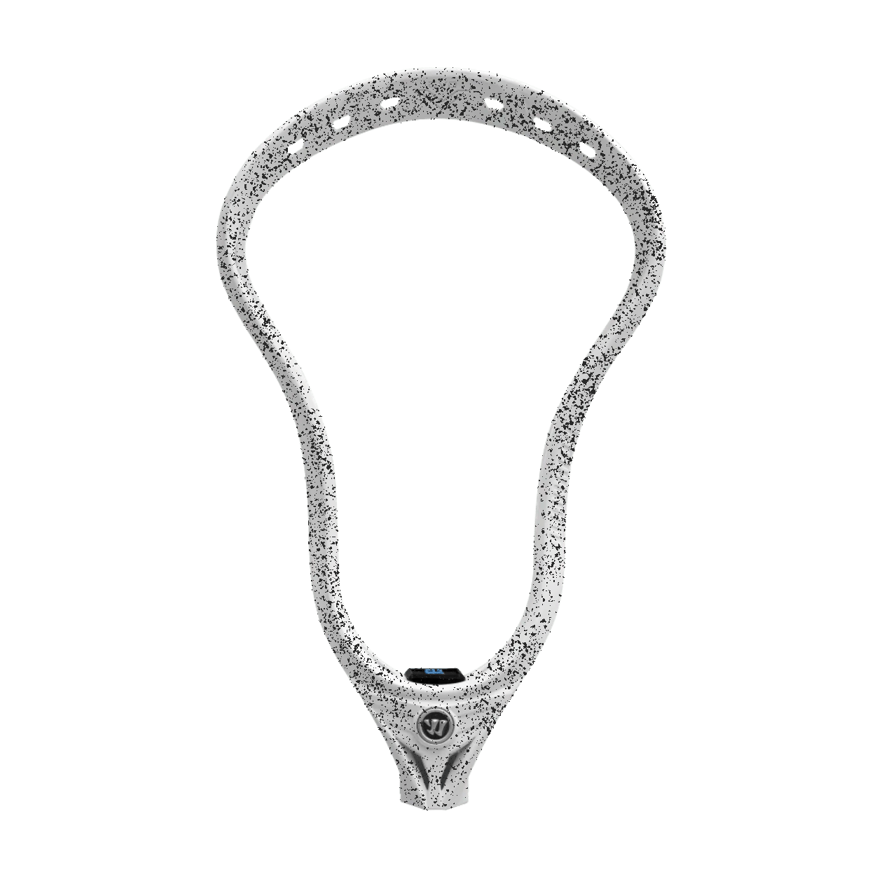 Warrior Evo V Lacrosse Head Men's Head White/Black Splatter Lax.com