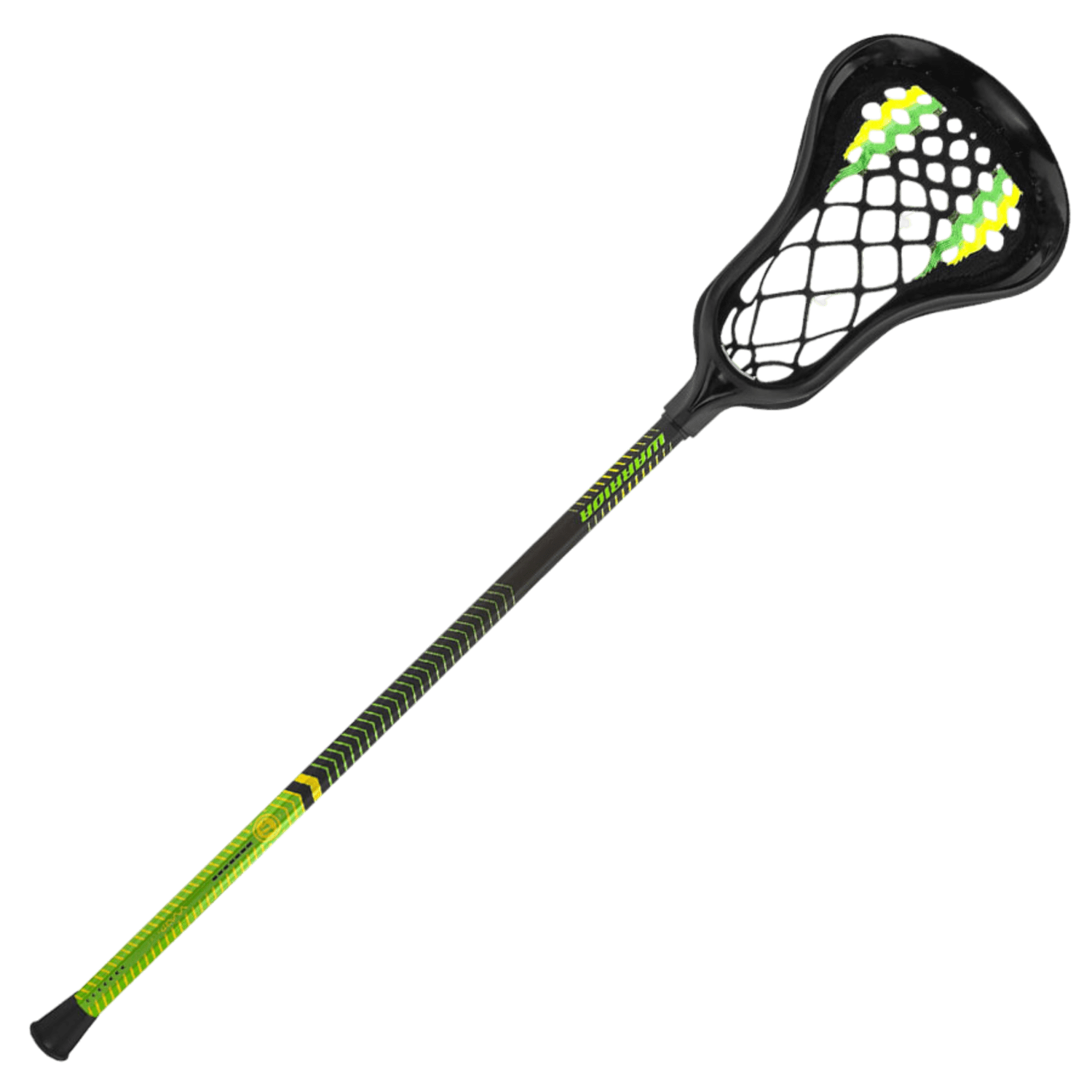 Warrior Evo Warp Mini Complete Lacrosse Stick - Black/Blue
