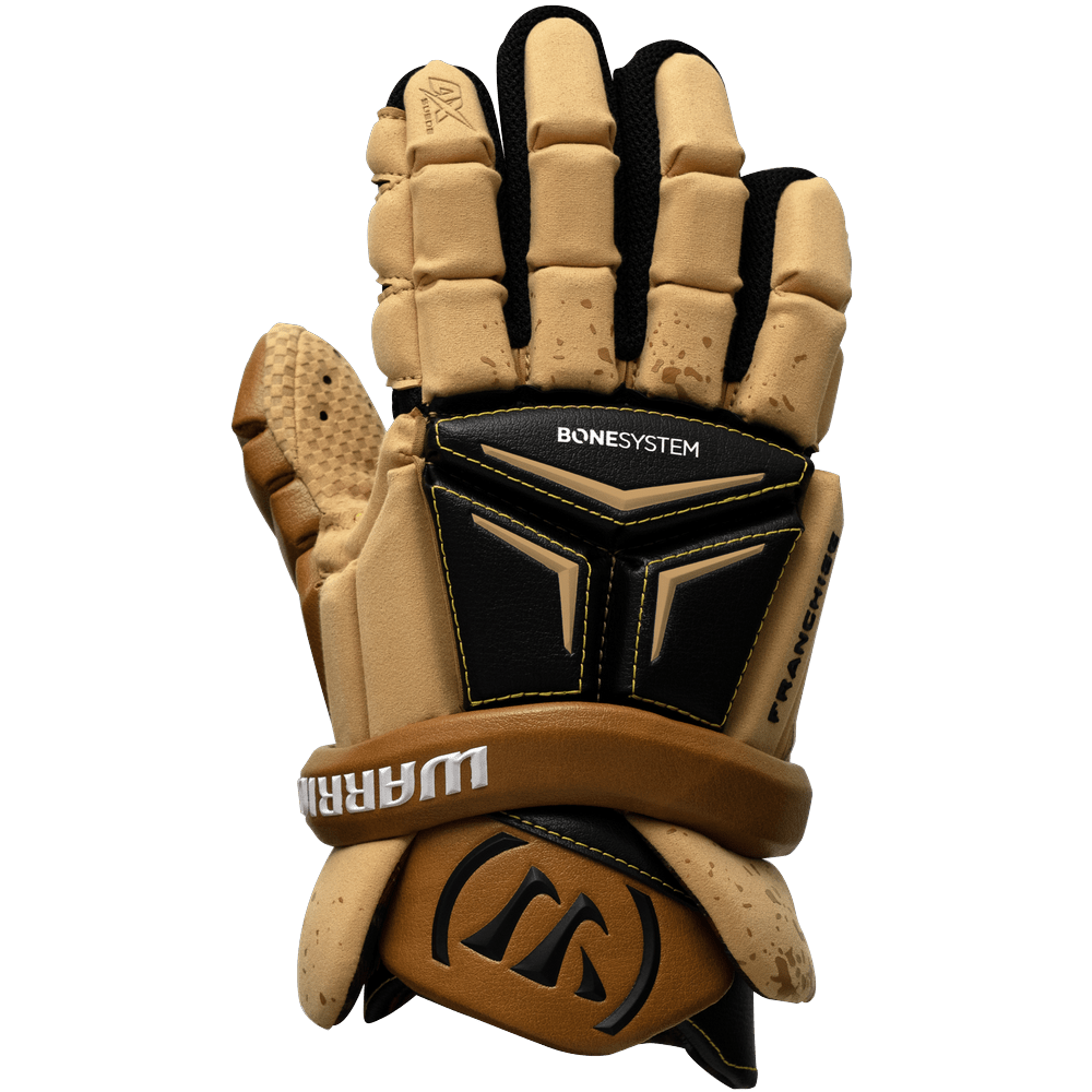 Warrior Franchise Lacrosse Gloves Men's Gloves LE Tan Lax.com