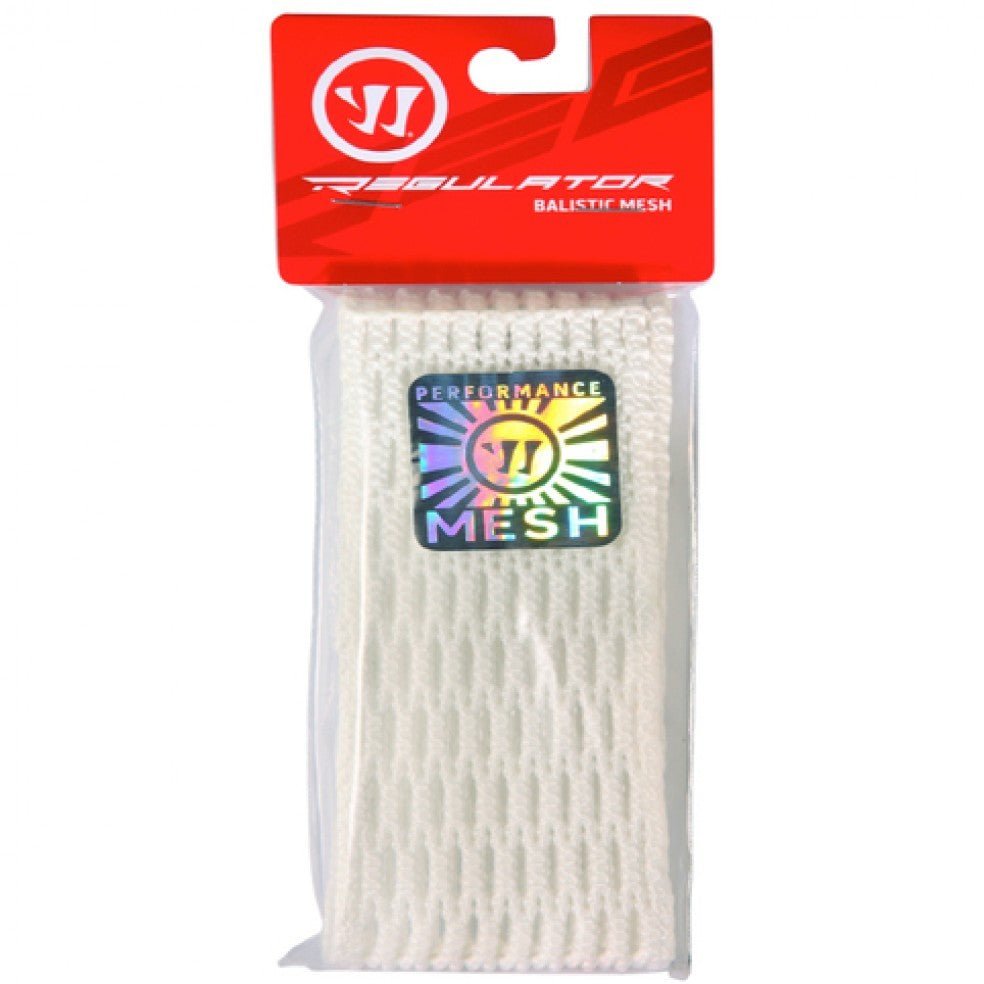 Warrior Regulator Ballistic Mesh Men's Stringing Supplies White Lax.com